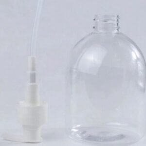Dispensador jabón transparente 500 ml