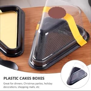 Envase triangulares para postre